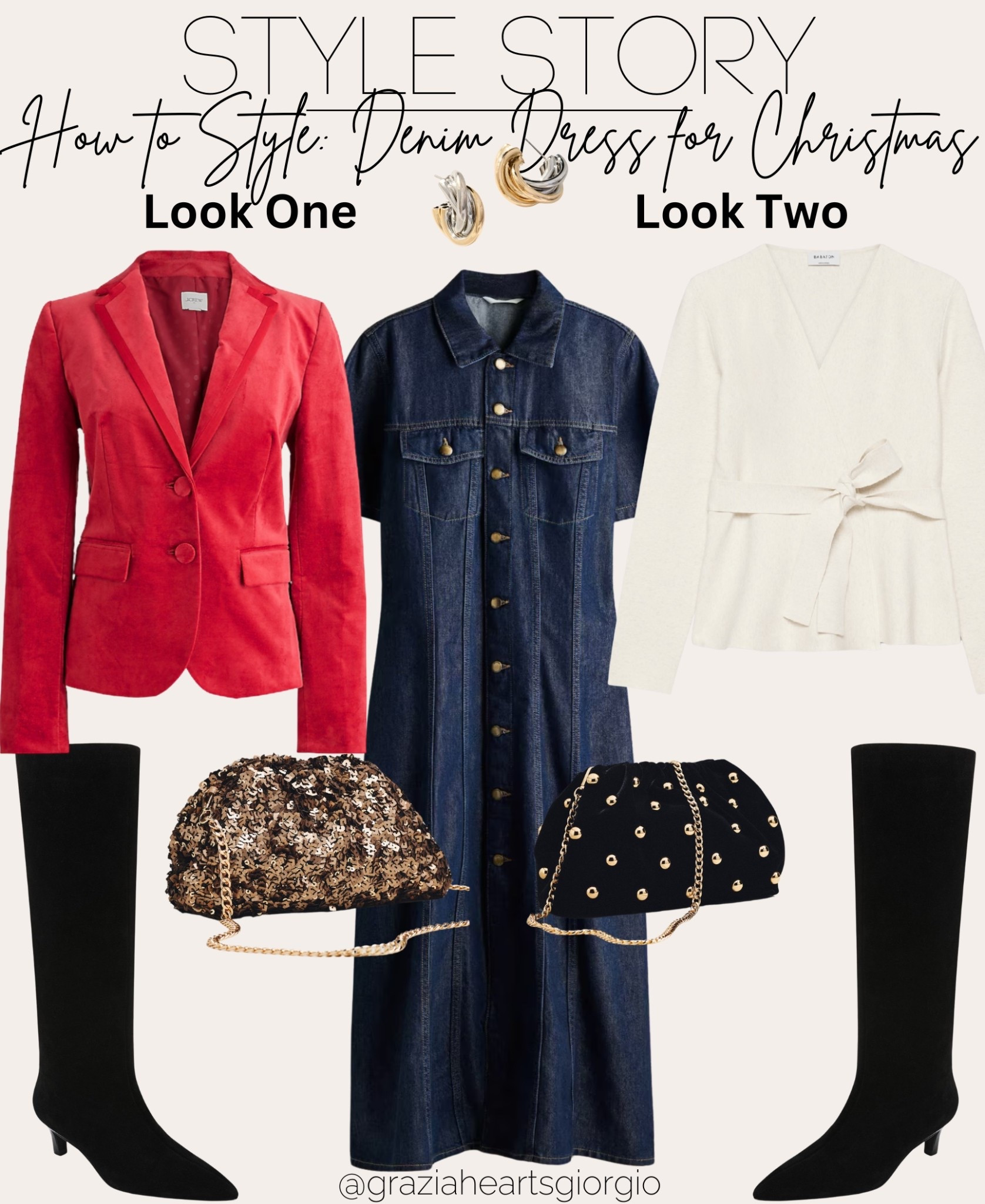 How to Style: A denim dress for Christmas 

#LTKSeasonal #LTKHoliday