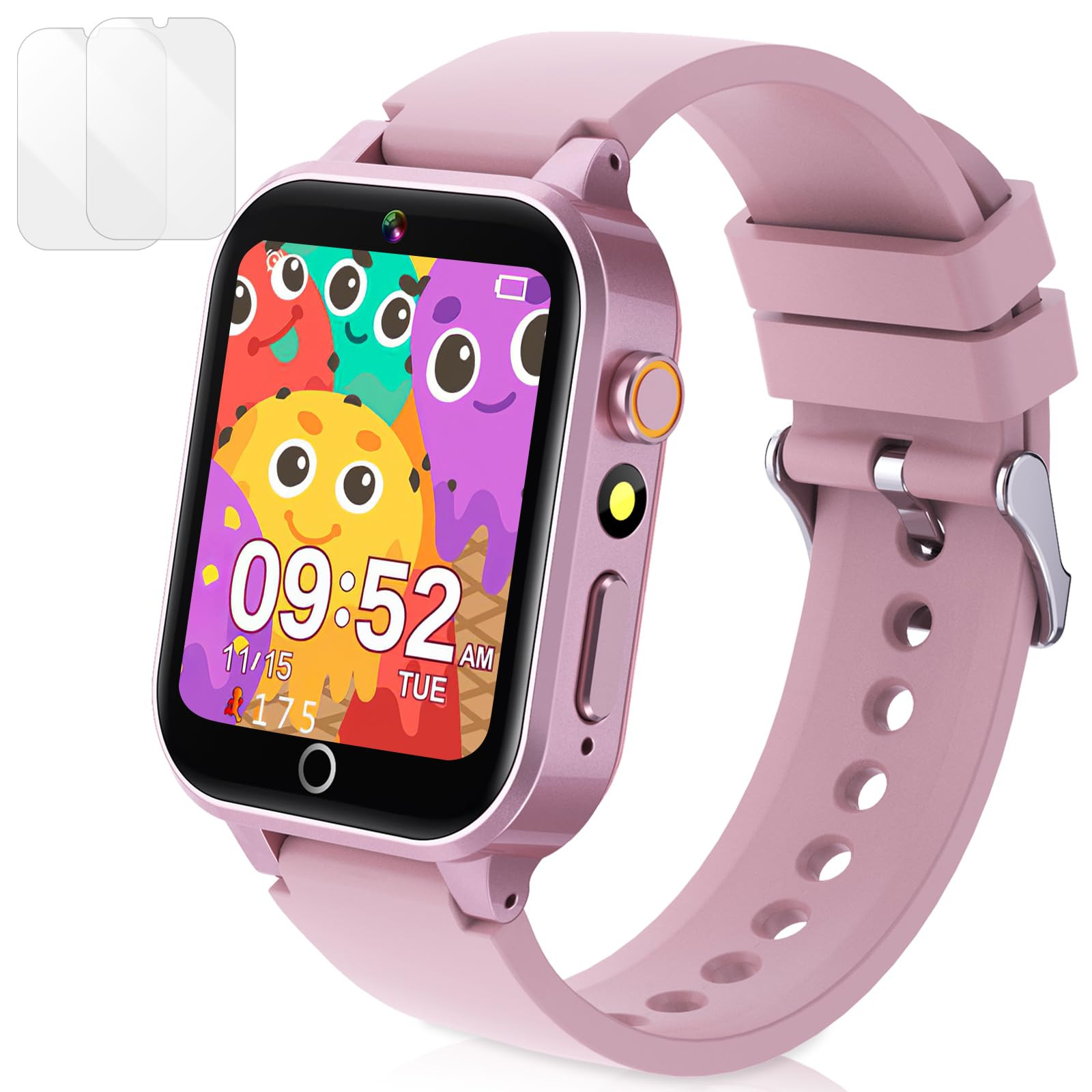 Moremore Smart Watch for Kids with 26 Games, Kids Watch with Touch Touchscreen Alarm Clock, HD Ca... | Amazon (US)