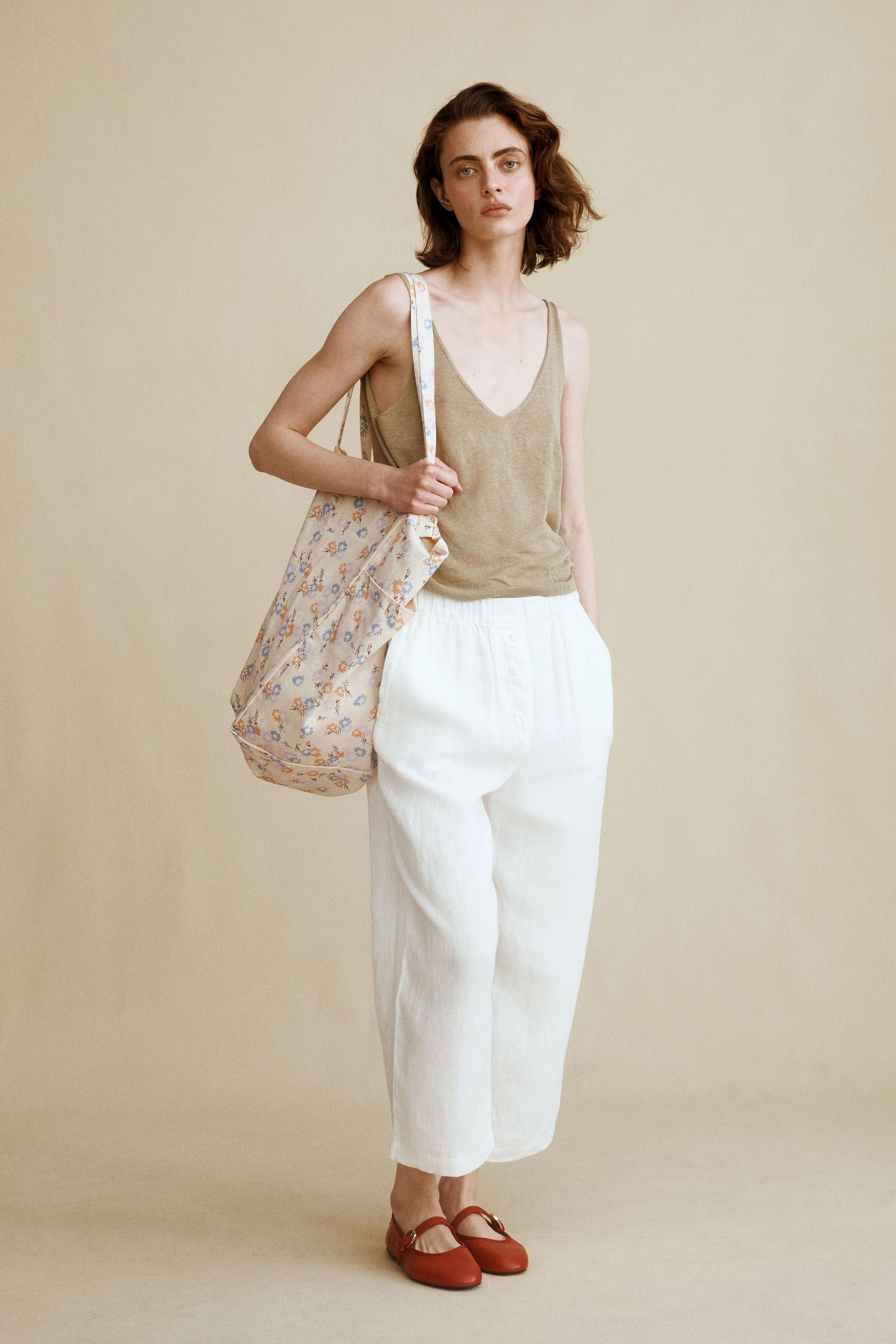 100% LINEN TROUSERS CREATED BY CARAMEL LONDON X ZARA | Zara FR