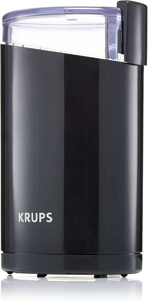 KRUPS Precision Electric Coffee Grinders, 3 oz Capacity, 200W Motor, Stainless Steel Blades for U... | Amazon (US)