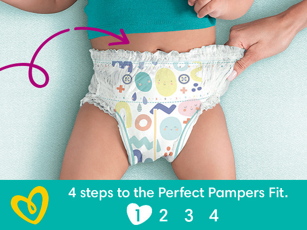 Pampers Diapers Size 7, 88 Count - Pampers Pull On Cruisers 360° Fit Disposable Baby Diapers with St | Amazon (US)