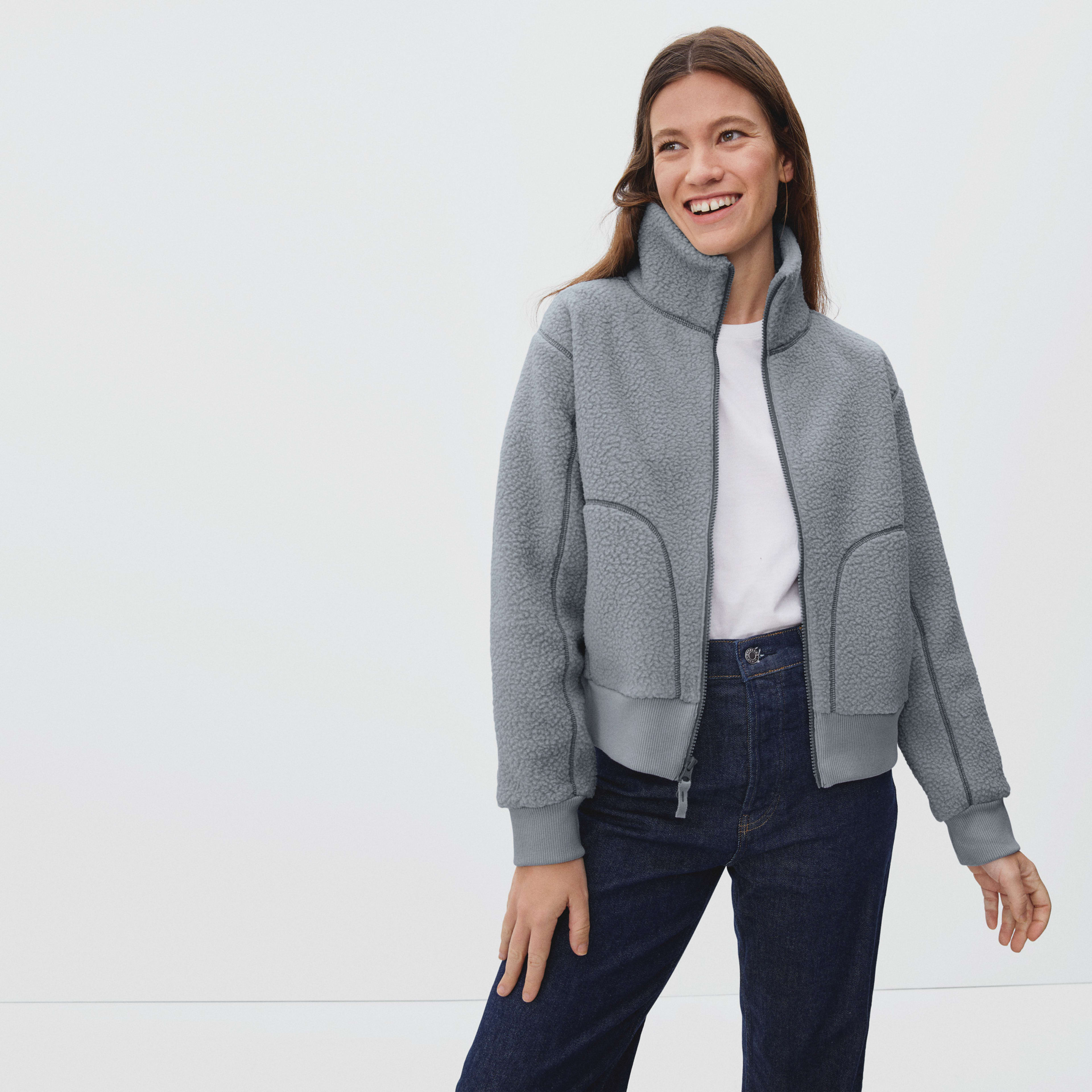 The ReNew Teddy Bomber | Everlane