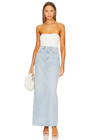 Amara Pencil Skirt With Back Slit
                    
                    GRLFRND | Revolve Clothing (Global)