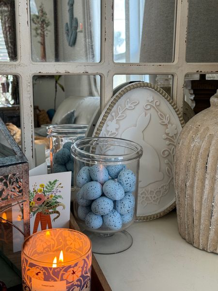 Easter is just around the corner, and I am loving some springtime decorations this year! 🐣🥕🐰🌈

🏷️ Easter decor, spring home, springtime, eggs, carrots, bunnies 

#LTKhome #LTKfindsunder50 #LTKSeasonal