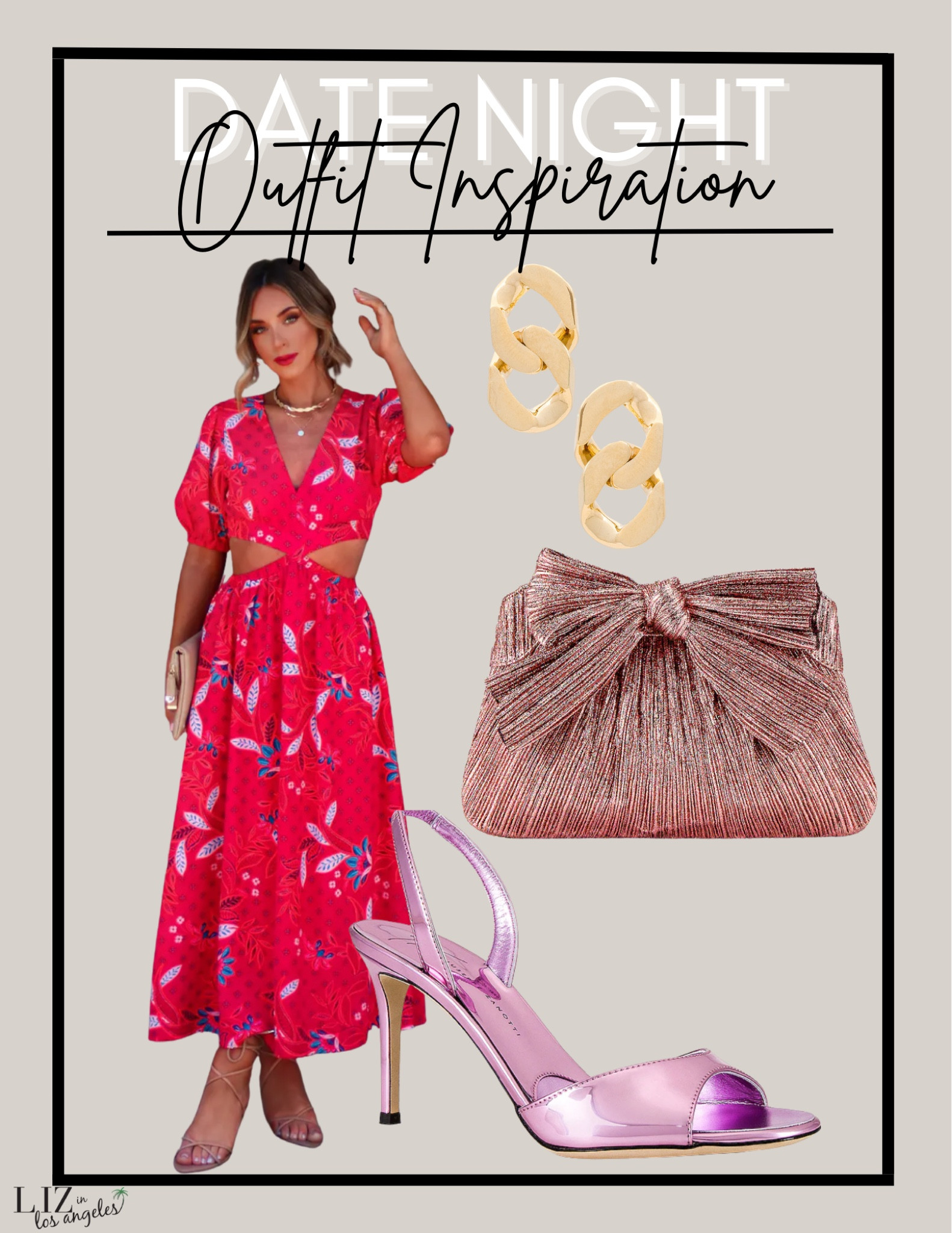 This cut out midi dress is a great spring dress for a wedding guest outfit or a date night outfit.  This date night dress is the perfect spring outfit for a casual dress with friends 

#LTKwedding #LTKSeasonal #LTKFind