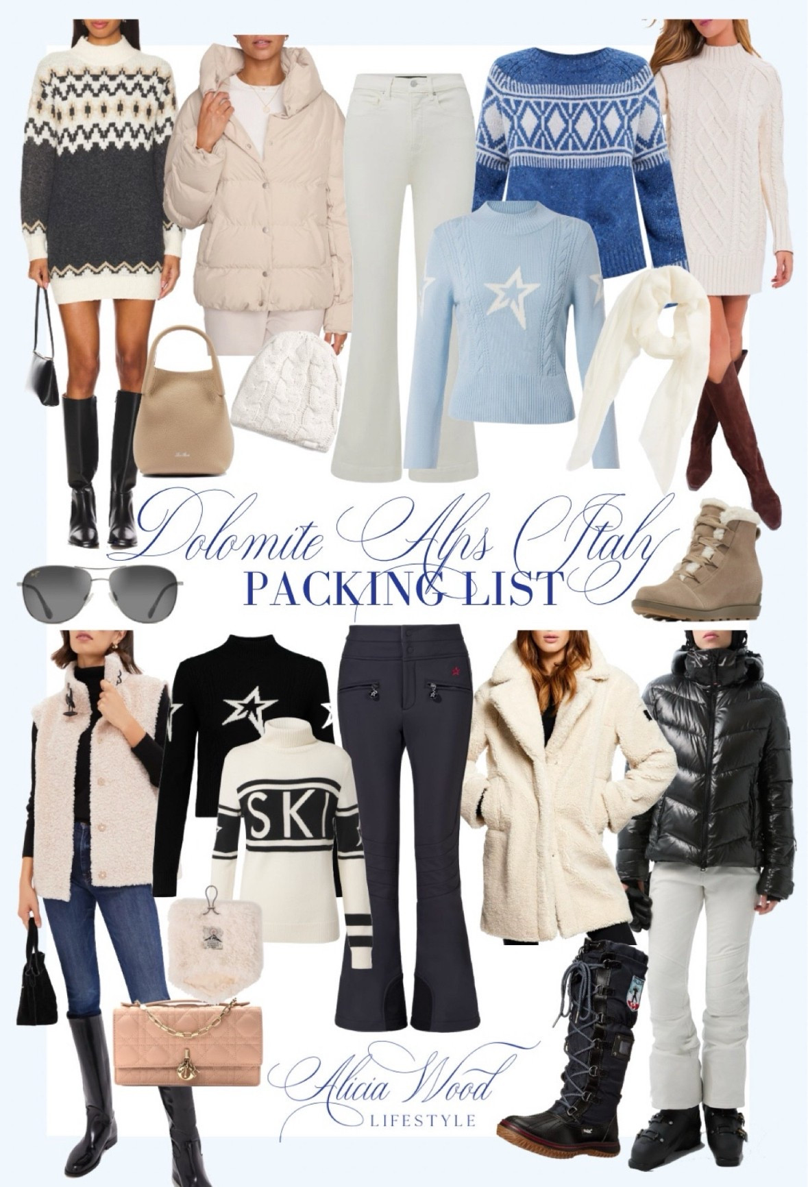Dolomites Alps Italy Packing List

Ski Style Inspiration
Spring Break Style Inspiration

https://www.aliciawoodlifestyle.com/italian-ski-trip-dolomites-packing-list/


#LTKStyleTip #LTKOver40 #LTKTravel