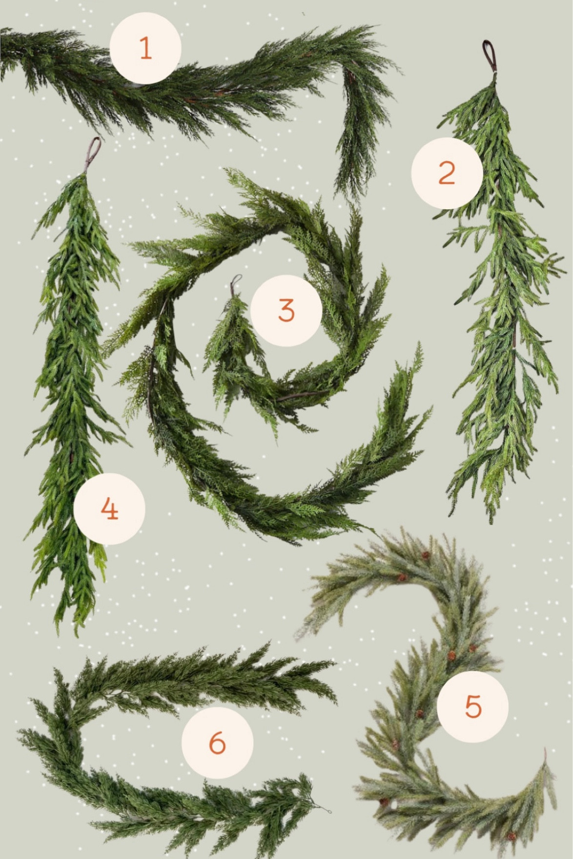 faux garlands 

#LTKSeasonal #LTKHome #LTKHoliday