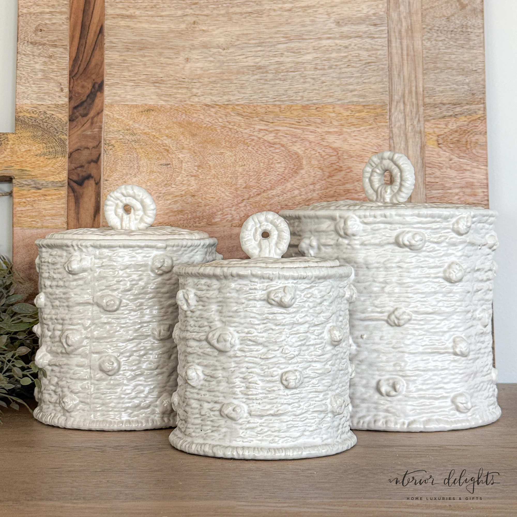 Knotted Canister Set | Interior Delights
