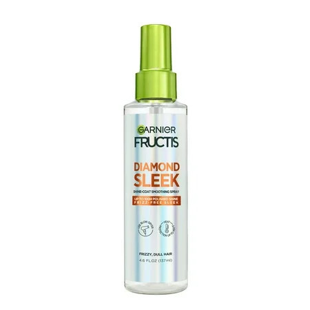 Garnier Fructis Diamond Sleek Shine Spray for Frizzy and Dry Hair 4.6 fl oz | Walmart (US)