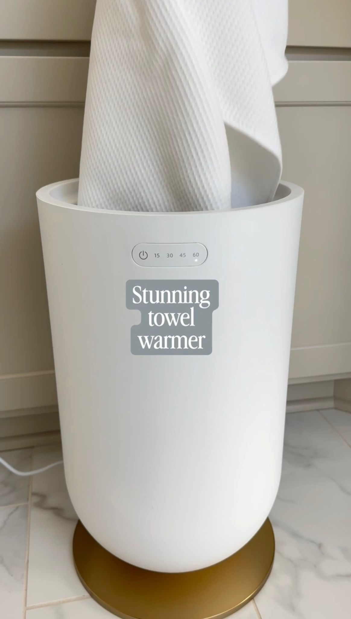 Upgrade your bathroom with this stunning towel warmer! Perfect for a cozy, spa-like feel.

Follow me at @miriamobrien_ on IG and TikTok! 

#AmazonFinds #AmazonHome #AffordableFinds #AmazonHomeDecor



#LTKSeasonal #LTKOver40 #LTKHome
