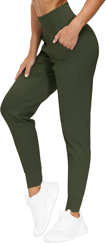 THE GYM PEOPLE Women's Joggers Pants Lightweight Athletic Leggings Tapered Lounge Pants for Worko... | Amazon (US)
