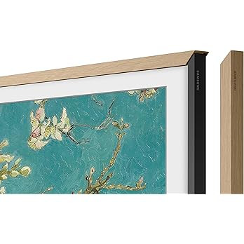 Samsung (2021) 65" The Frame Customizable Bezel - Modern Teak 3840 x 1600 | Amazon (US)