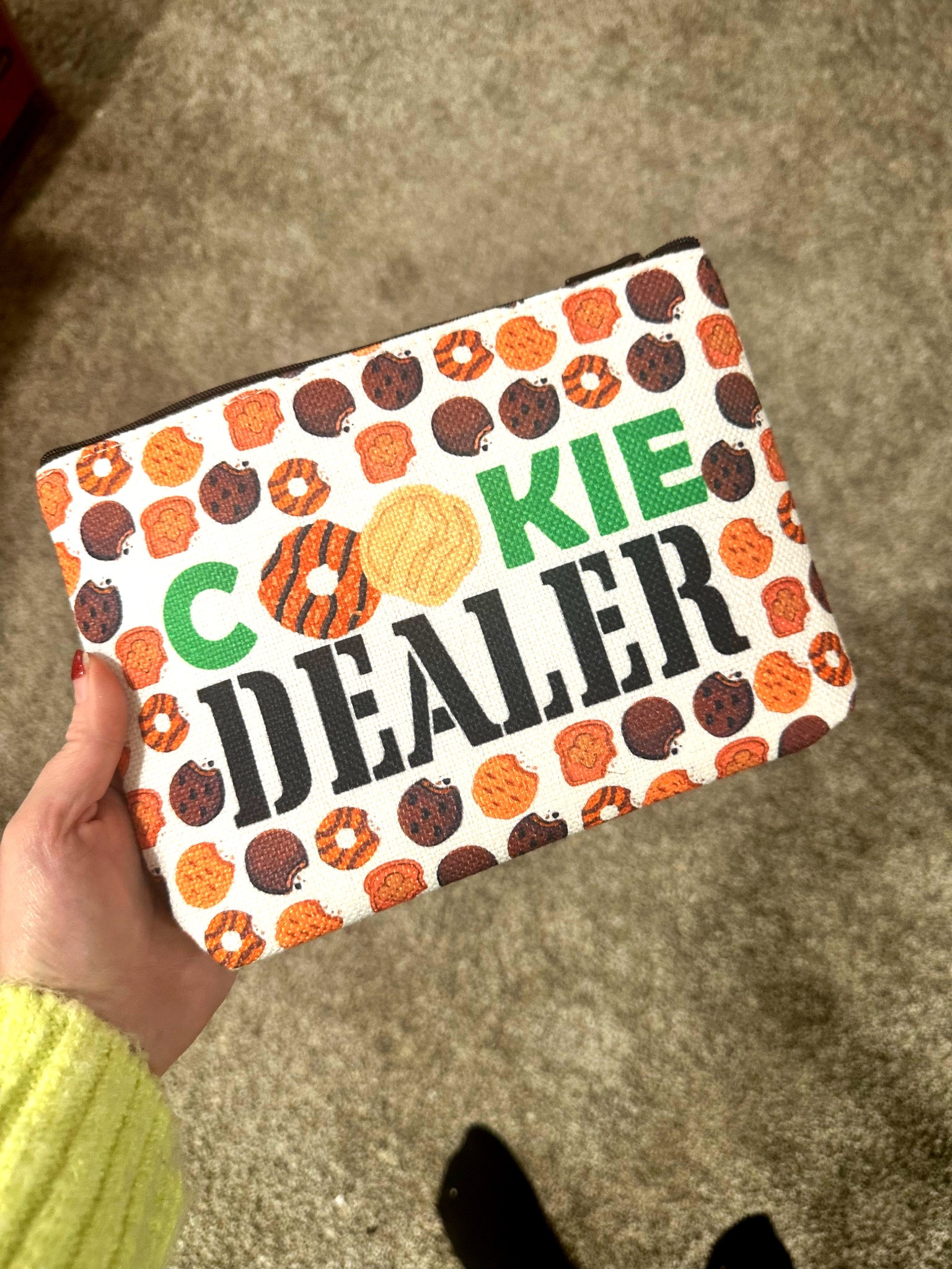 Say what activity your daughter is in without saying it!
Cookie dealer bag

Girl Scout mom
Mom life


#LTKKids #LTKmomlife