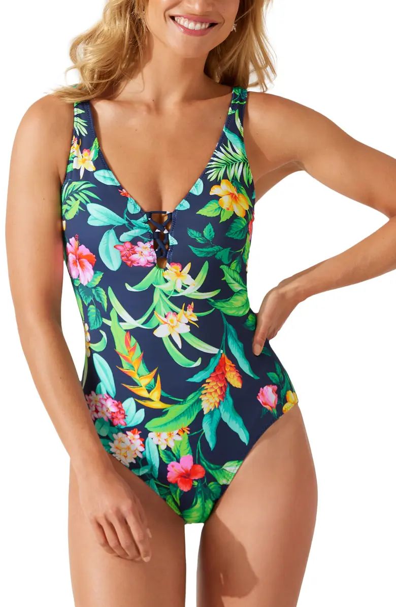 Tropi-Calling One-Piece Swimsuit | Nordstrom
