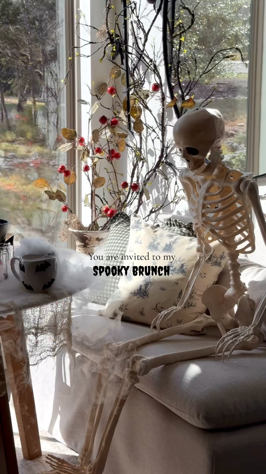 Spooky brunch anyone? 🍂🎃🤎 Halloween in my kitchen nook!

#LTKHome #LTKSeasonal #LTKSaleAlert
