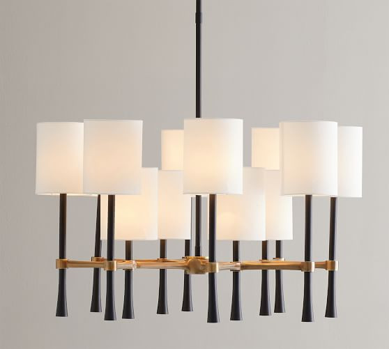 Leland Metal Chandelier | Pottery Barn (US)
