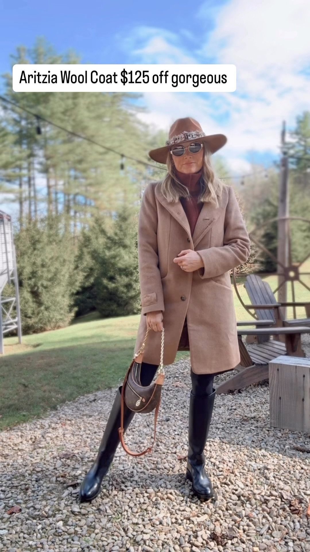 My wool coat $125 off 
Wearing small 

#LTKFindsUnder100 #LTKSaleAlert #LTKOver40