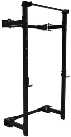 PRx Performance Fold-In ONE Squat Rack, Wall Mounted Folding Power Stand, Weight Lifting Adjustab... | Amazon (US)