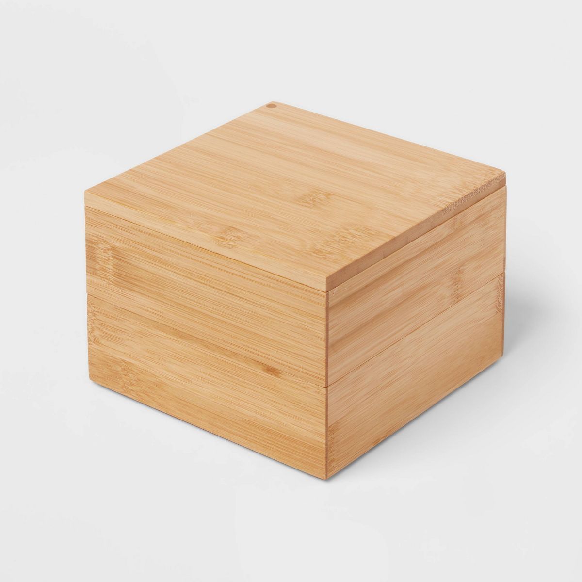 6" x 6" x 4" Square Swivel Hinge Bamboo Countertop Organizer - Brightroom™ | Target