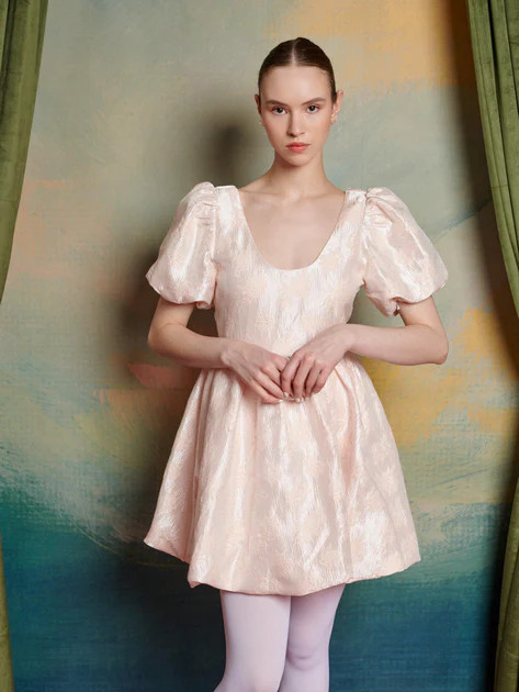 Allegra Jacquard Mini Dress | Sister Jane (UK)