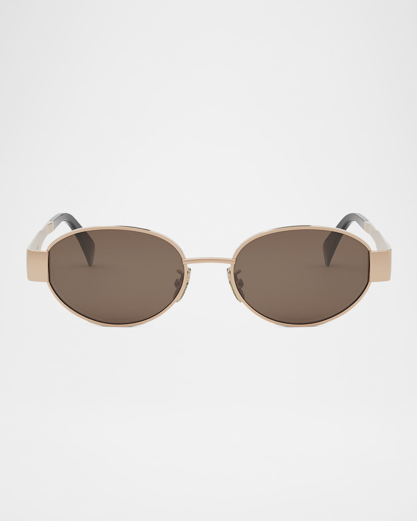 Triomphe Metal Sunglasses | Neiman Marcus