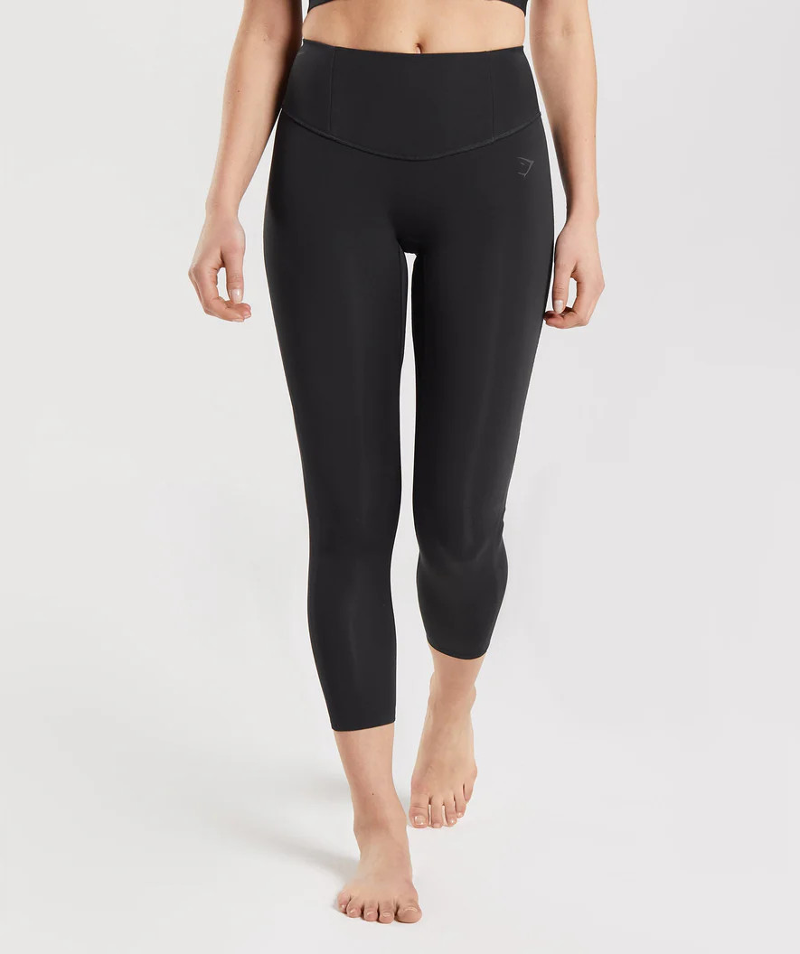 Gymshark Studio 7/8 Leggings - Black | Gymshark (Global)