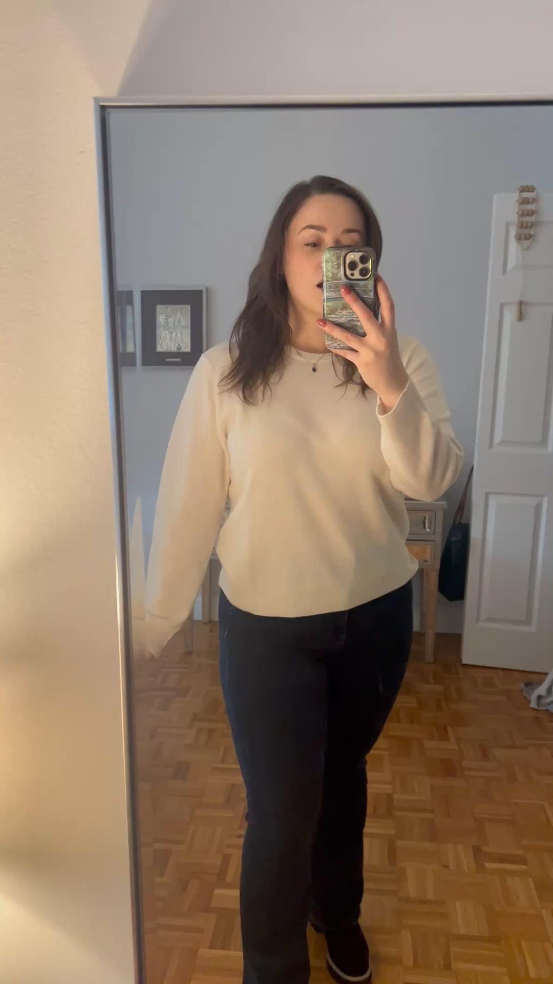 I’m trying to be more conscious of wearing less synthetic fabrics! I’ve been doing some research about the vibrational frequencies of fabrics, and synthetics have the same vibrational frequencies as the non-living 🫣 these cashmere sweaters are $50 right now from Quince! 

#LTKMidsize #LTKFindsUnder50 #LTKCyberWeek