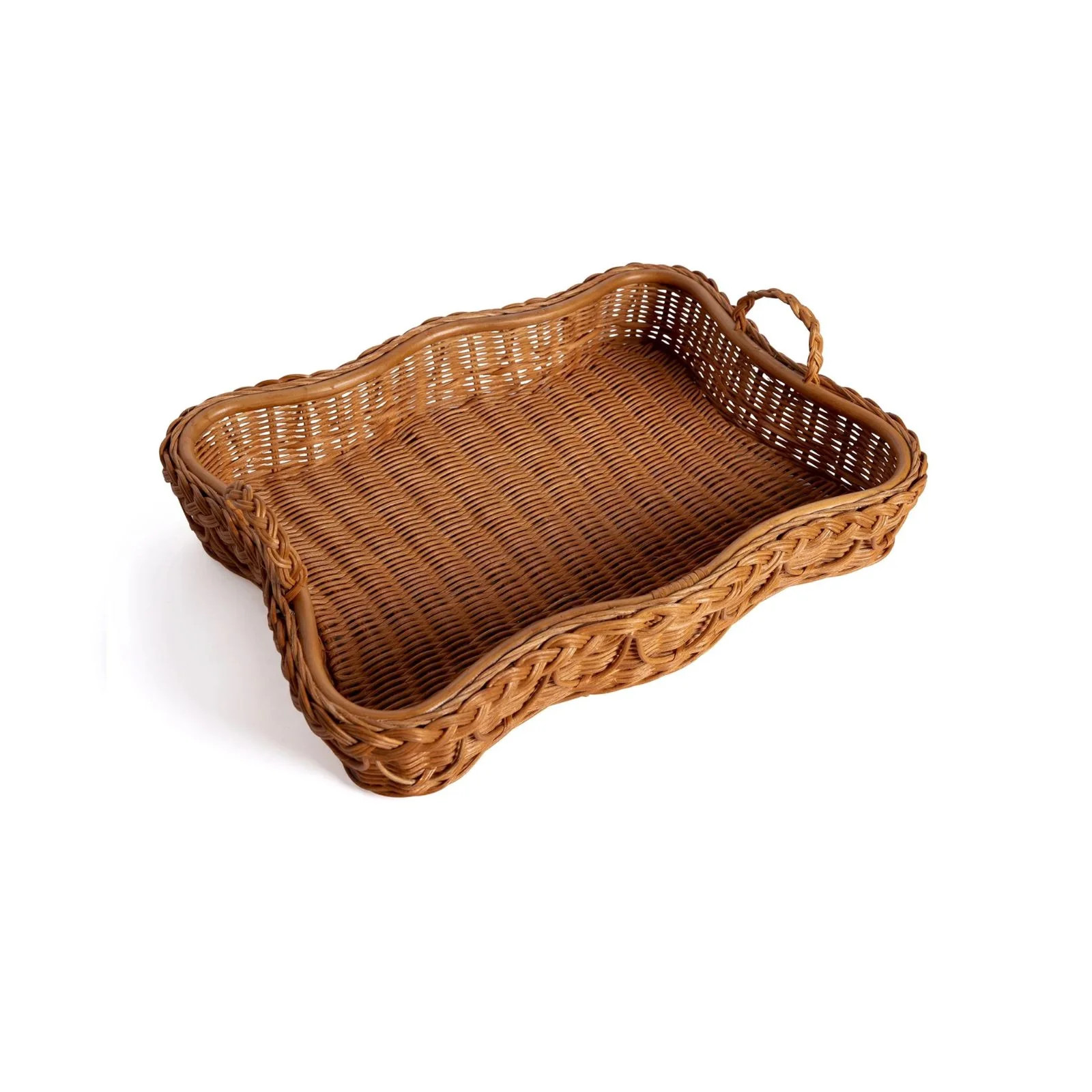 Braided Scallop Tray | Brooke & Lou | Brooke and Lou