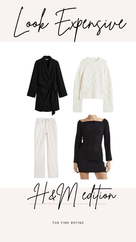 Look expensive without breaking the bank with these high-end looking finds from H&M. 
#lookexpensive #H&M #HM #lookforless

#LTKHoliday #LTKGiftGuide #LTKunder50