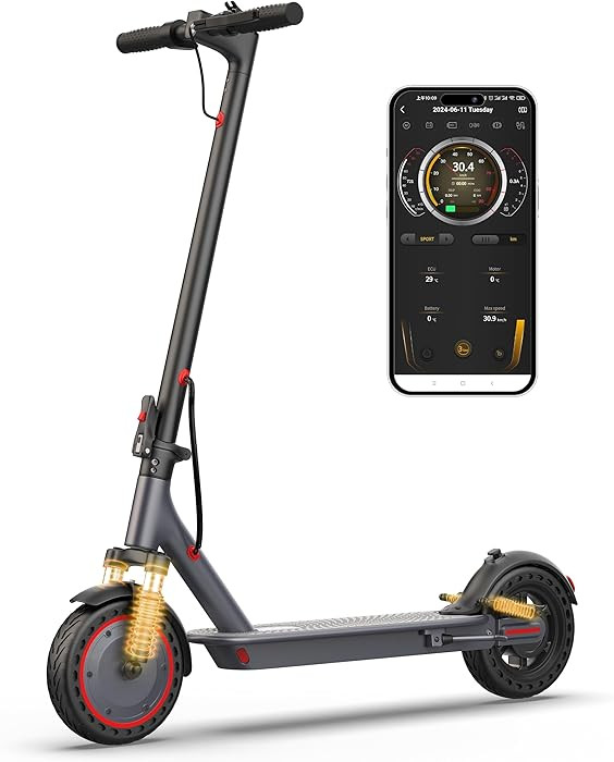 VOLPAM 10 Inches Electric Scooter, Dual Suspension, 21 MPH Top Speed, 500W Powerful Motor, 28 Mil... | Amazon (US)