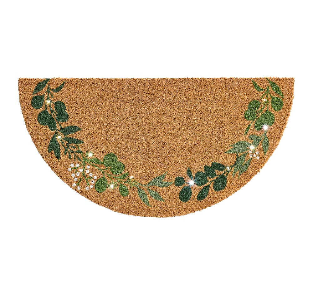Garland Half Round Doormat | Pottery Barn (US)