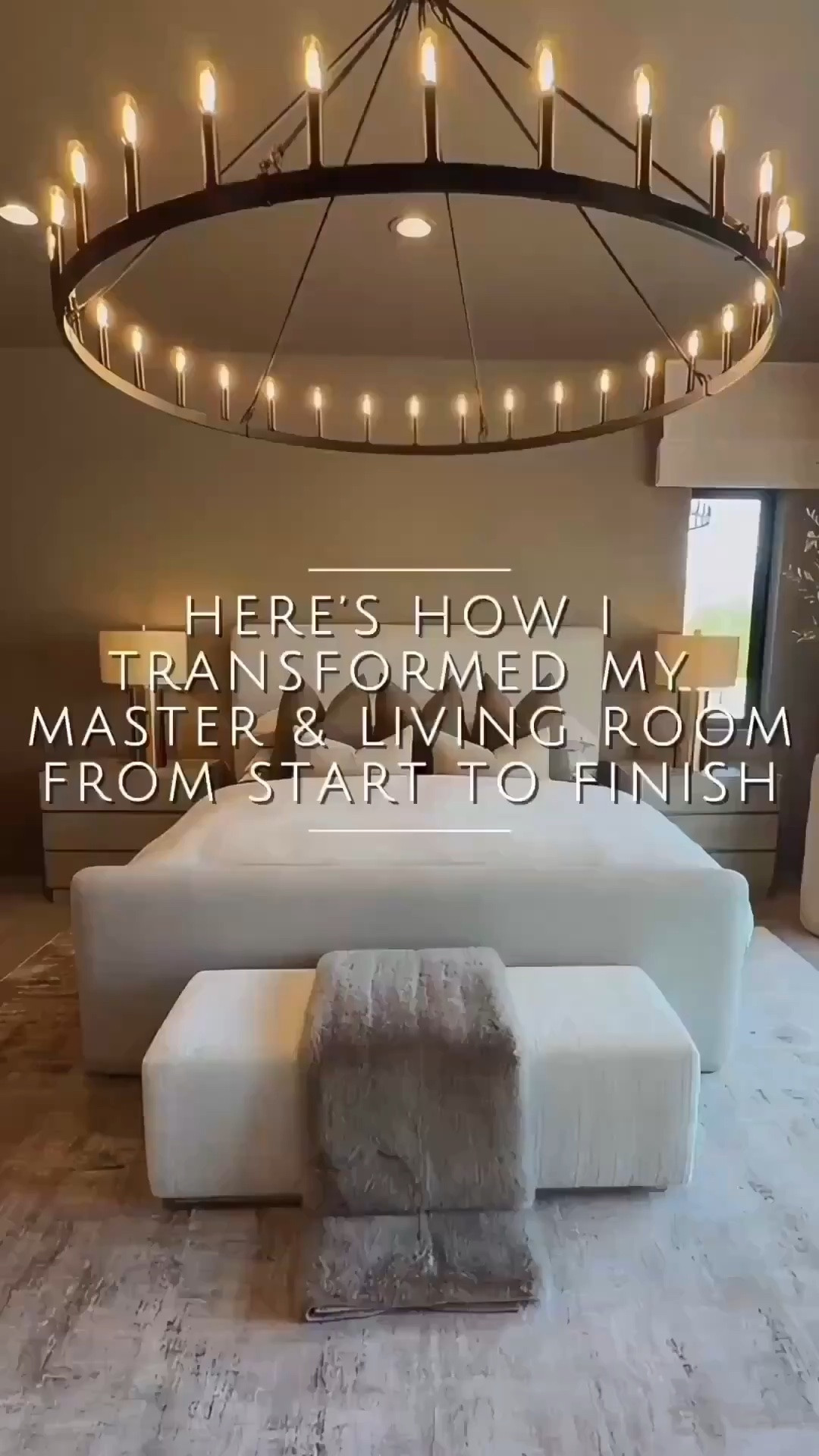 Here’s how I transformed my master & living room from start to finish!

My master bedroom and living room essentials are all from Wayfair! My nightstands and dressers have the perfect modern, minimal look with hidden storage, and I love stacking them for a custom feel. My mirrors make the bedroom feel larger, while my curved bed frame creates the perfect statement.

In my living room, my coffee table, sofas, and accent bench are some of my most asked about pieces! These finds helped create a warm, layered, and inviting space that feels elevated yet comfortable. 🤎

I love creating a home that feels high-end while still being comfortable and livable, and these pieces helped me achieve exactly that.

#LTKHome #LTKvlog #LTKdayinmylife