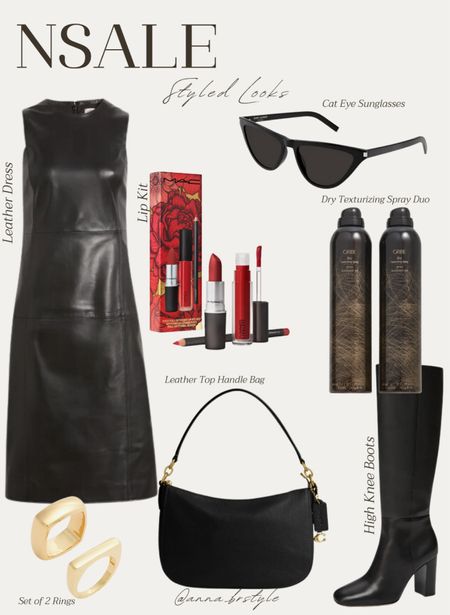 Nordstrom Anniversary Sale, sunglasses, high knee boots, leather dress 

#LTKSaleAlert #LTKFindsUnder100