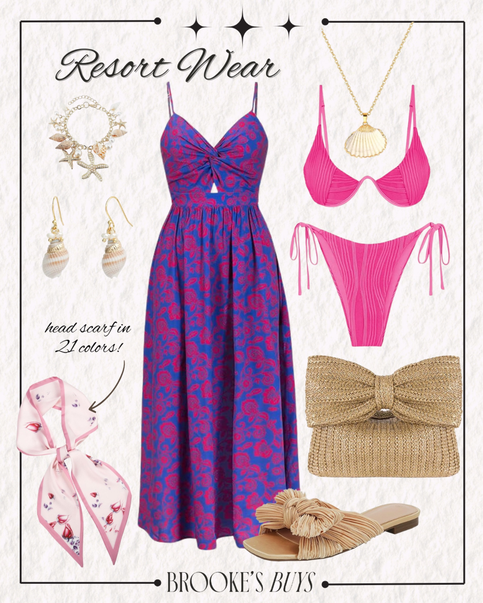 Resort wear outfit! I am loving sea shell jewelry! 🐚

#LTKTravel