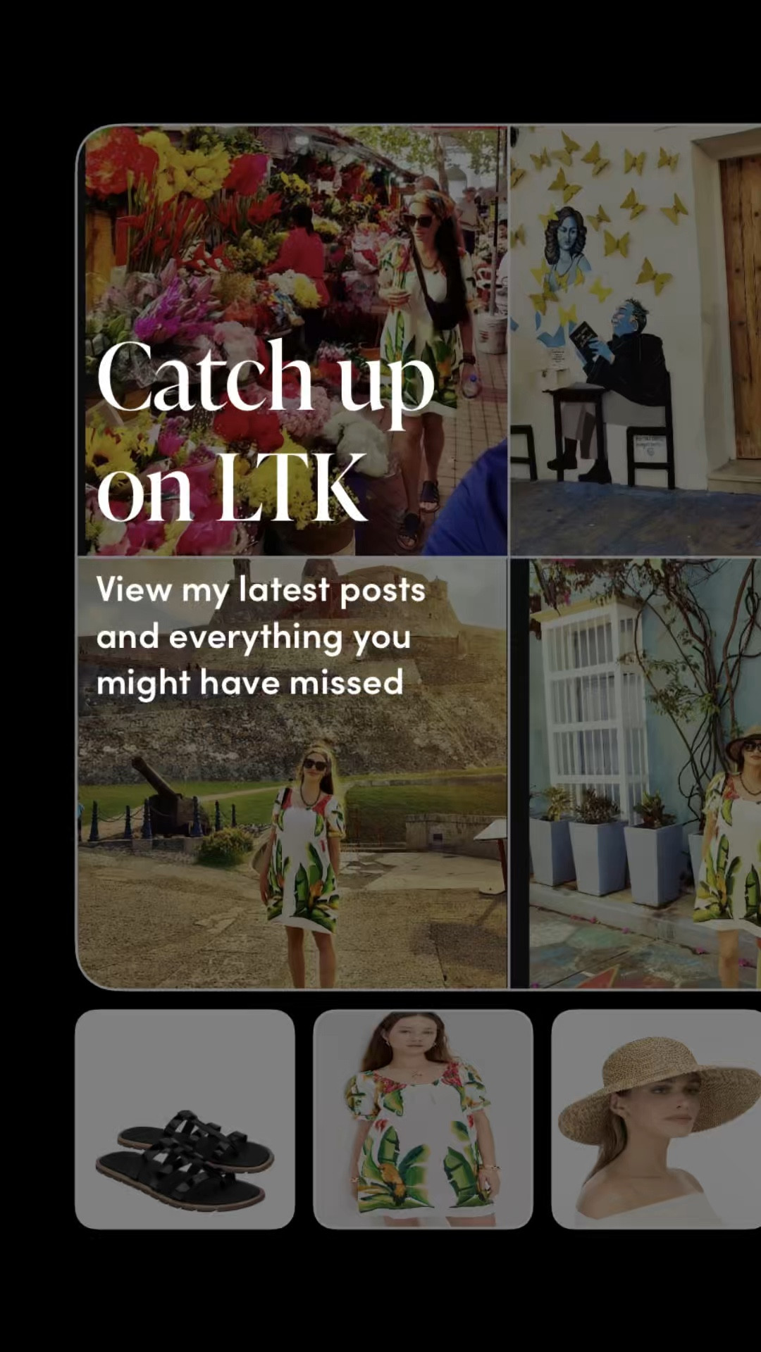 Catching you up on everything you missed lately ✨

From Cartagena streets to Playa moments, these are the outfits I’ve been living in and actually reaching for on repeat. 

Easy, breathable, and styled for real life not just photos

Everything is linked on my LTK including this dress, my go-to sandals, and the hat that saves every travel day

If you’ve been asking what I actually wear day to day, this is it

Tap to shop and follow me on LTK for daily outfit links, travel looks, and pieces that make getting dressed feel effortless 🤍

#LTKootd #LTKTravel #LTKdayinmylife