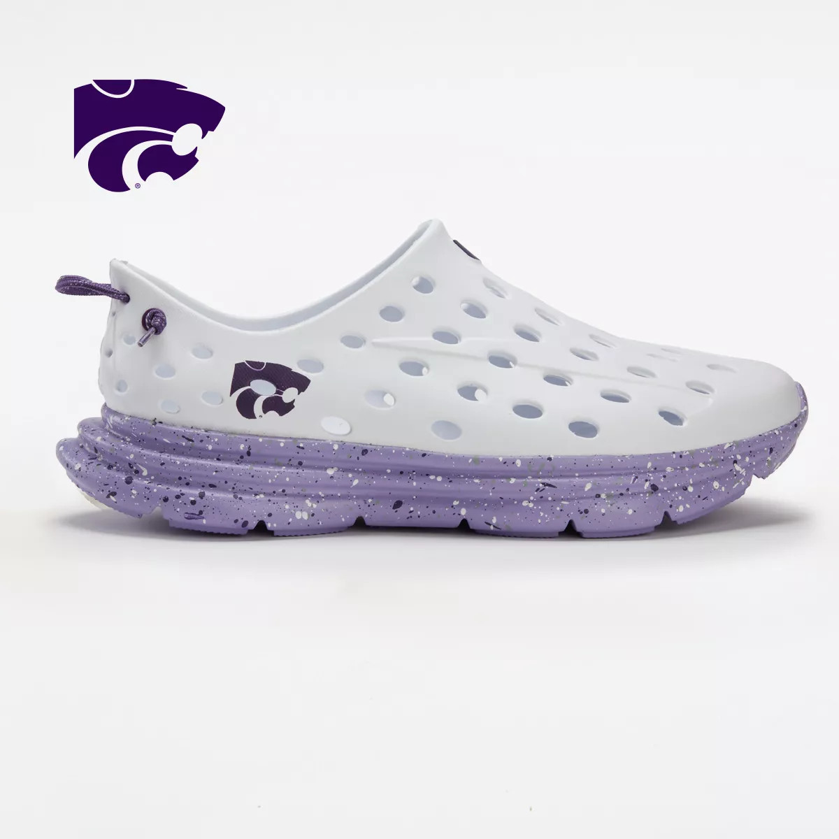 Kane Adult Revive Kansas State Shoe, Men's, M7/W9, White/Lavender | DICK'S Sporting Goods