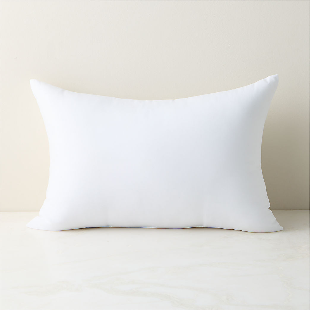 Hypoallergenic Down-Alternative Lumbar Pillow Insert 22"x15" + Reviews | CB2 | CB2