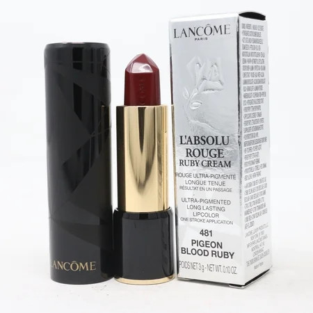 Lancome L'absolu Rouge Ruby Cream Lipstick 0.10oz/3g New With Box | Walmart (US)