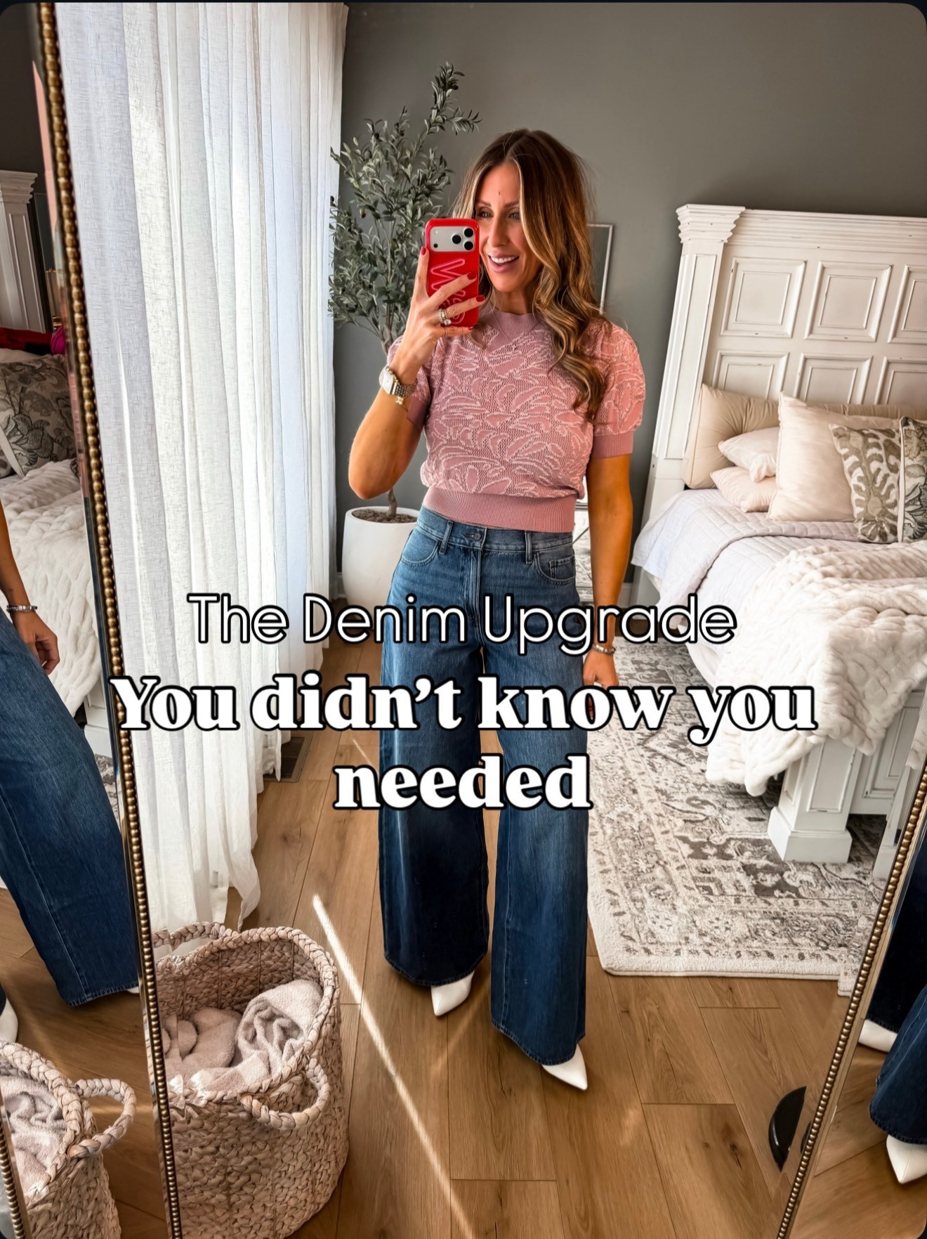 I’ve been sharing denim in stories the past few weeks lots of amazing upgrades great price points. These look fabulous! From wide leg to straight leg lots of updated styles for your next cool girl look

#LTKMidsize #LTKValentine #LTKOver40