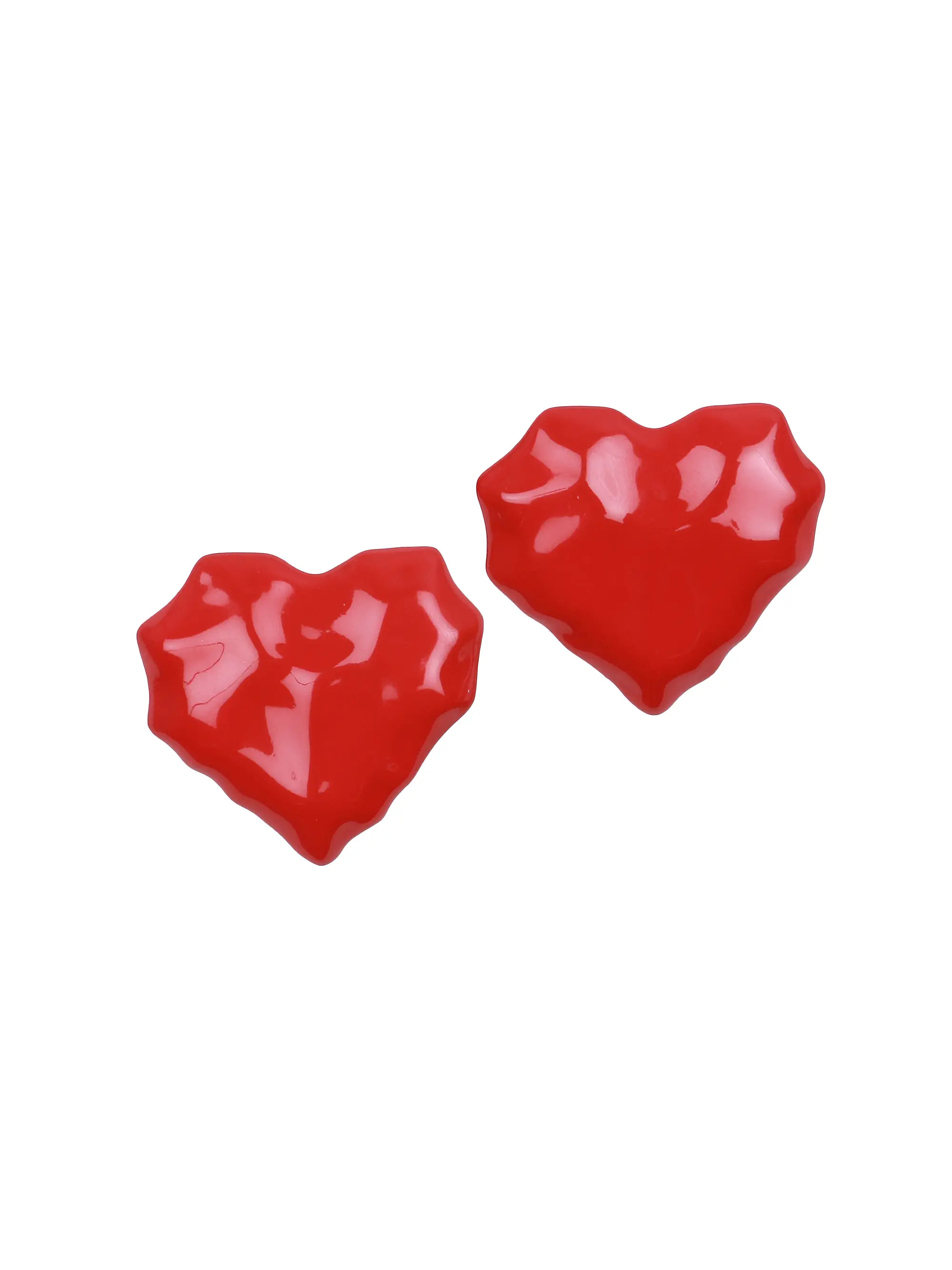 Lovegood Enamel Heart Stud Earrings | Saks Fifth Avenue