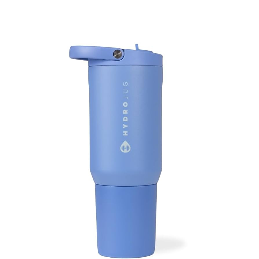 HydroJug Sport - Stainless Steel Tumbler with Straw, Vacuum Insulated, 20oz Leakproof Water Bottl... | Amazon (US)