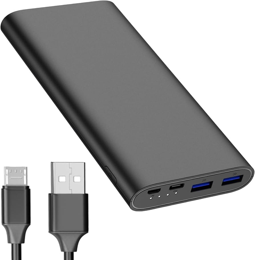 SHENMZ 18W PD USB C Portable Charger Power Bank 26800mAh, Type C Fast Charging 3 Outputs External... | Amazon (US)