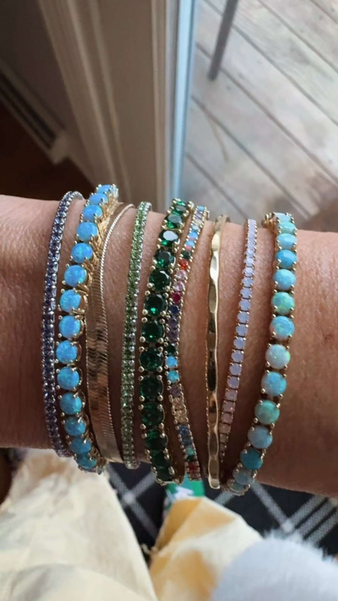 Wrist stack… shop the link in my Instagram stories for a discount… 