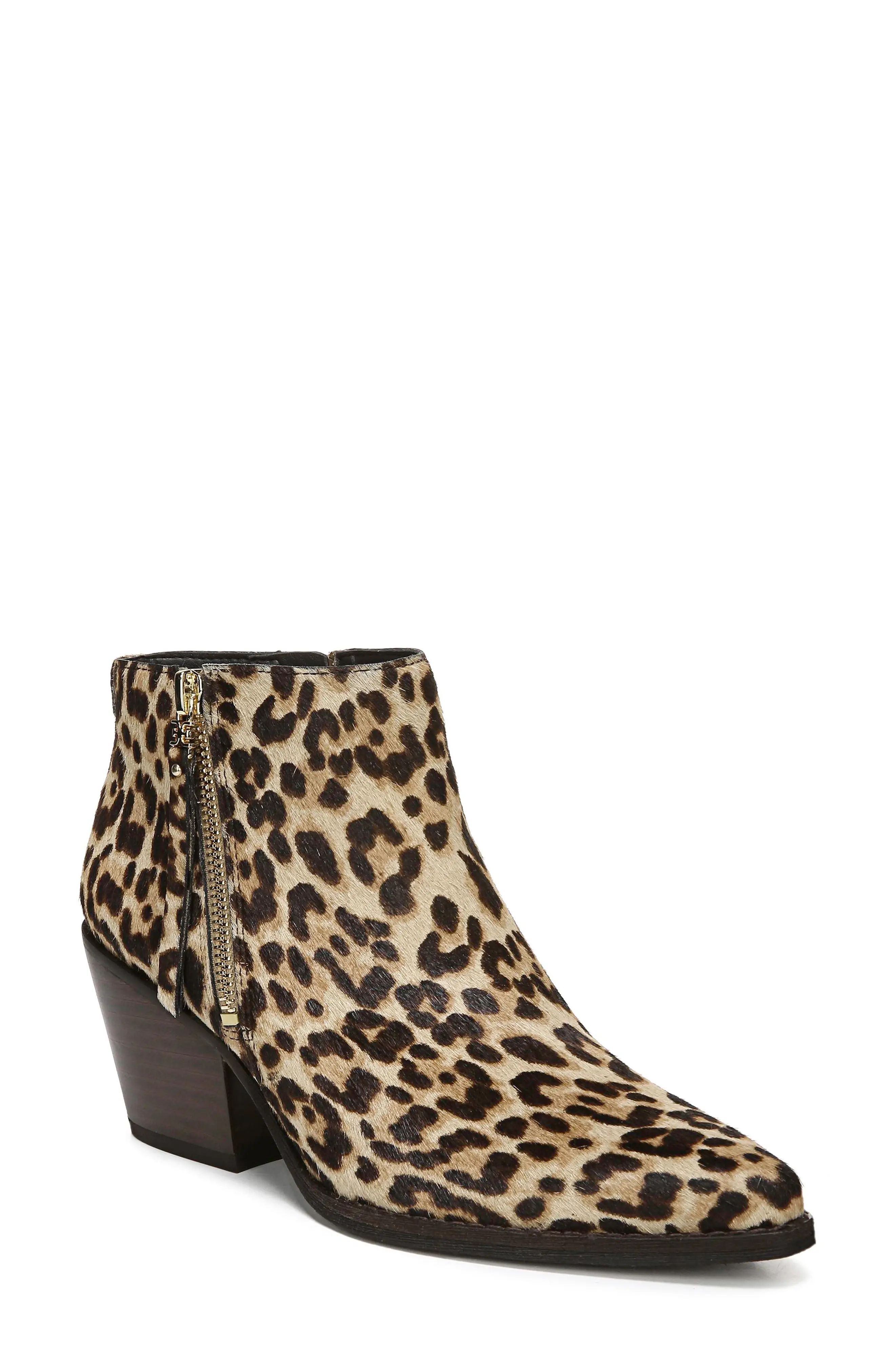 Sam Edelman Walden Genuine Calf Hair Bootie at Nordstrom Rack | Nordstrom Rack