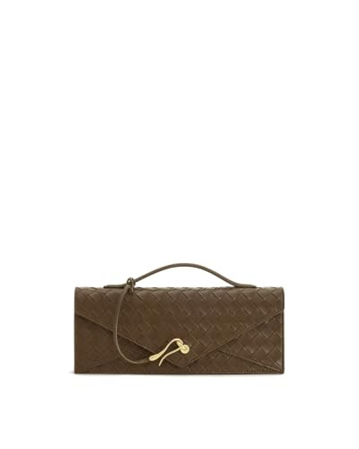 JW PEI Women's Celeste Woven Textured Envelope Top Handle Bag - Mocha Brown | Amazon (US)