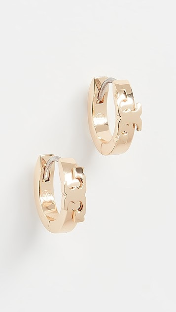 Serif-T Huggie Hoop Earrings | Shopbop