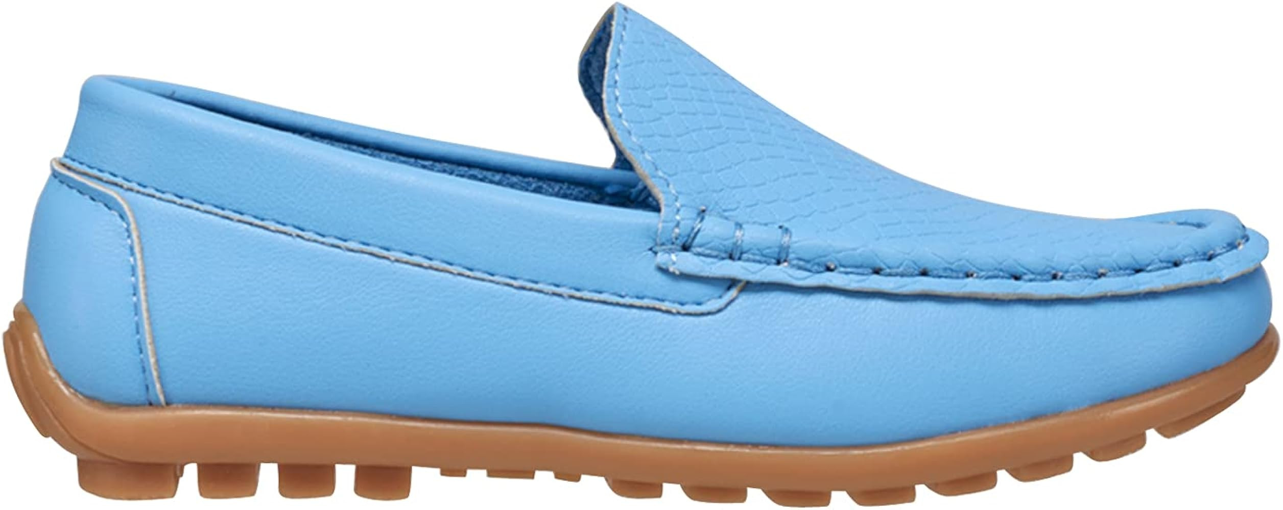 coXist Kids Toddlers Boys Leather Slip On Loafers Moccasin Boat Dress Shoes | Amazon (US)
