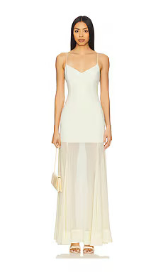 Lovers and Friends Caden Maxi Dress in Butter Yellow from Revolve.com | Revolve Clothing (Global)