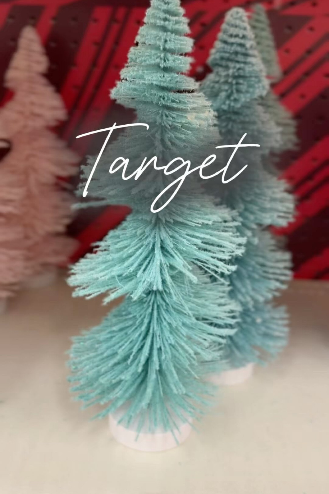 Part 2 of Target holiday decor finds for $5! I found these spiral brush Christmas trees on a recent trip to Target and then discovered they were only $5. They come in 4 different colors, are available online and in store, and stand about 12 inches tall. Perfect additions to mantels, centerpieces, or shelves for the holiday season. 

#bottlebrushtrees #holidaydecorating #holidaydecor

Bottle brush trees
Target holiday decor
Christmas decor decorations 
Holiday decor decorations 
Affordable Christmas decorations

#LTKSeasonal #LTKHoliday #LTKFindsUnder50