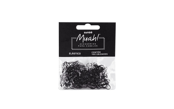 Elástico de Cabelo Muah! Silicone P | Beleza na Web | Beleza Na Web (BR)